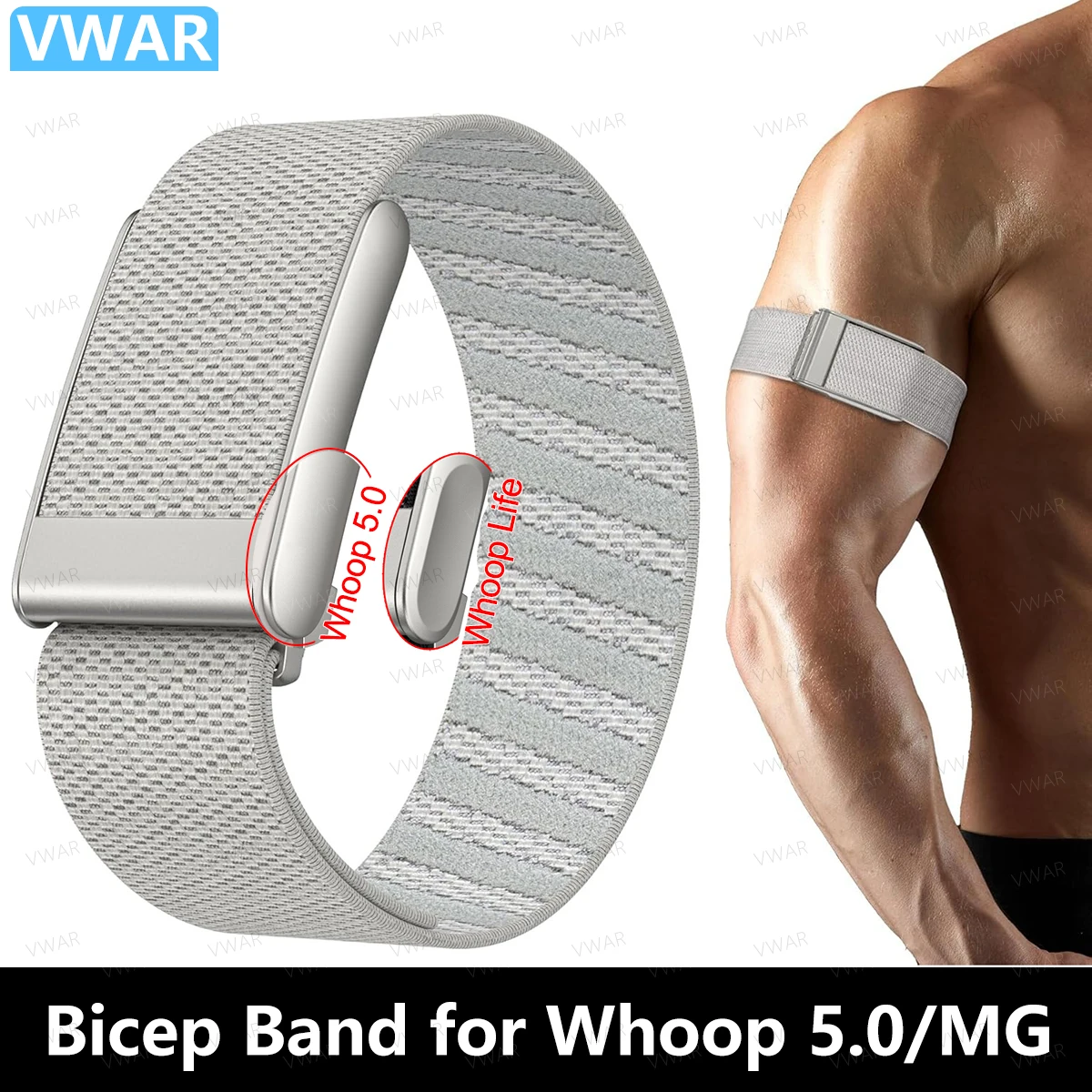 Breathable Nylon Bicep Band - Resistant Arm Strap