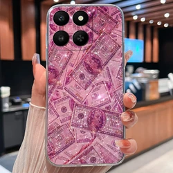 Lovely Animal Cartoon Soft TPU Transparent Silicone Phone Case - for Honor X7d (5G) (U1263)