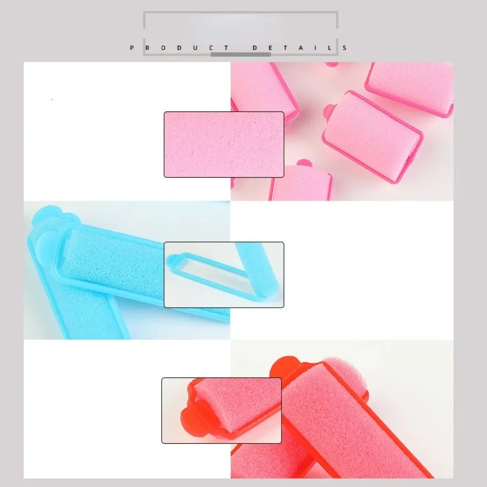 바버 홈 트위스트 컬 도구 DIY 컬 헤어 스타일링 도구 헤어 롤러 헤어 컬러 헤어드레싱 키트 스펀지 폼 쿠션