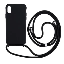 Silicone Crossbody Lanyard Phone Case with Strap Cord - Note 20 Ultra (1)