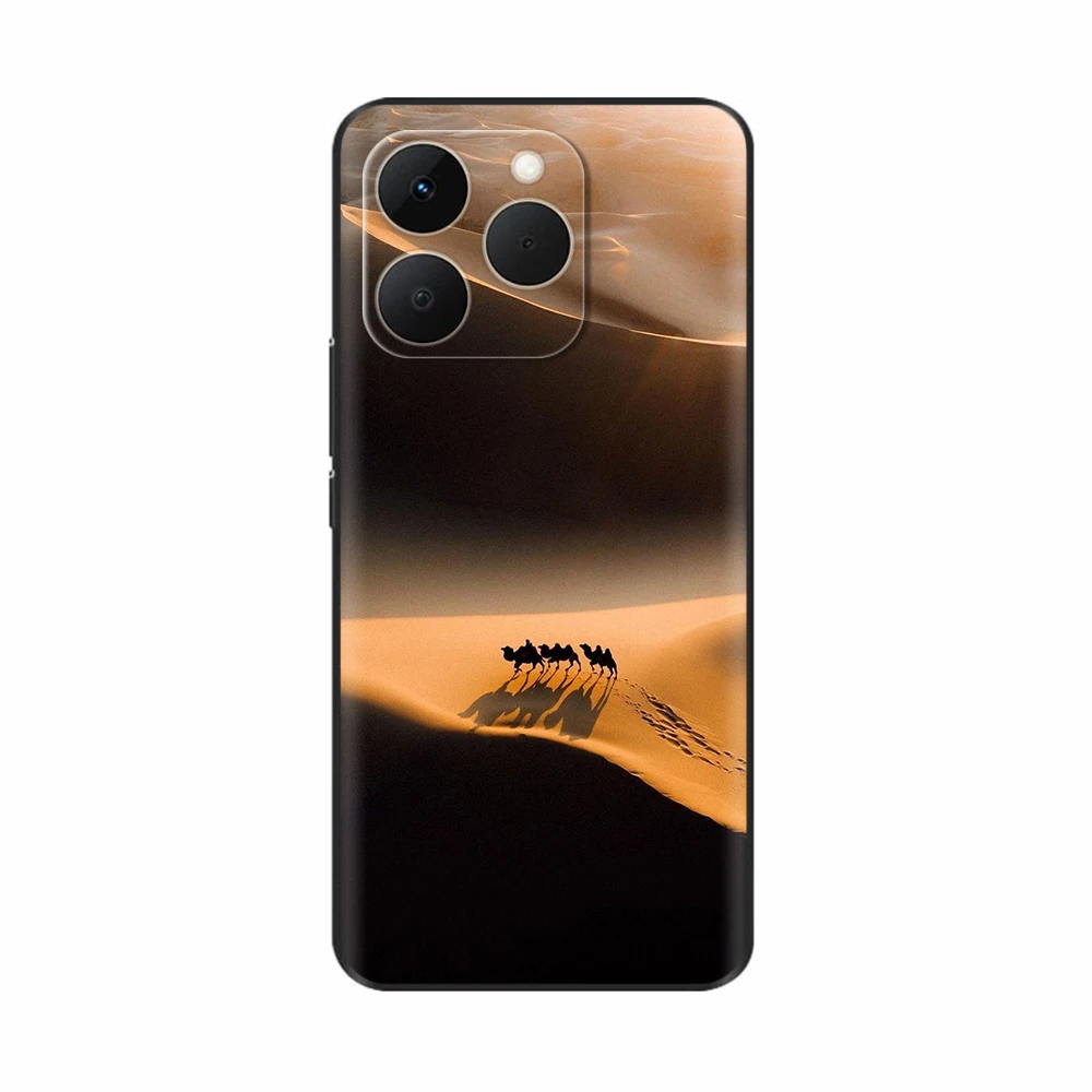 Fashionable Soft Silicone Protective Phone Case with Camera Protector