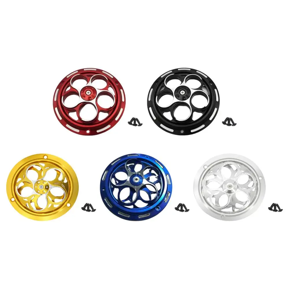 Fan Cover for vespa Sprint Primavera 150 2013- Rotating Cooling Fan Cover Motorcycle CNC Aluminum Engine Radiator motorcycle cooling fan