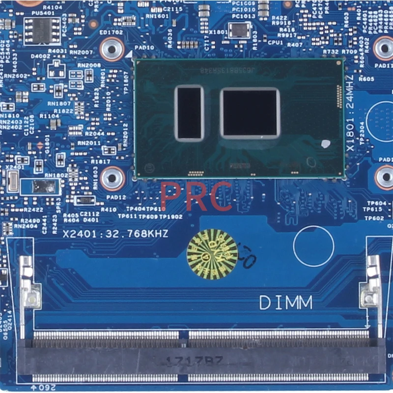 Placa-mãe do Portátil do Caderno Ddr4 Dell Latitude L3380 3380 168241 04kcv2 066frk 063jcx 07d5j9 i3 i5 6th 7th Gen - Imagem 4