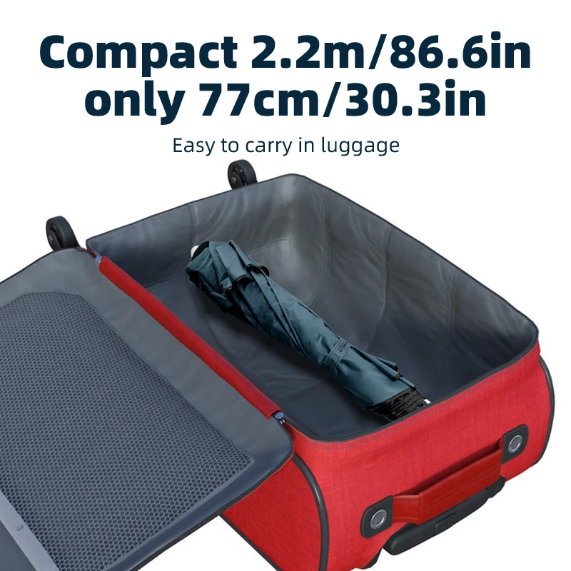 Parapluie de pêche télescopique YUZHIYUAN protection UV 50+ pliable avec ancre sable voyage