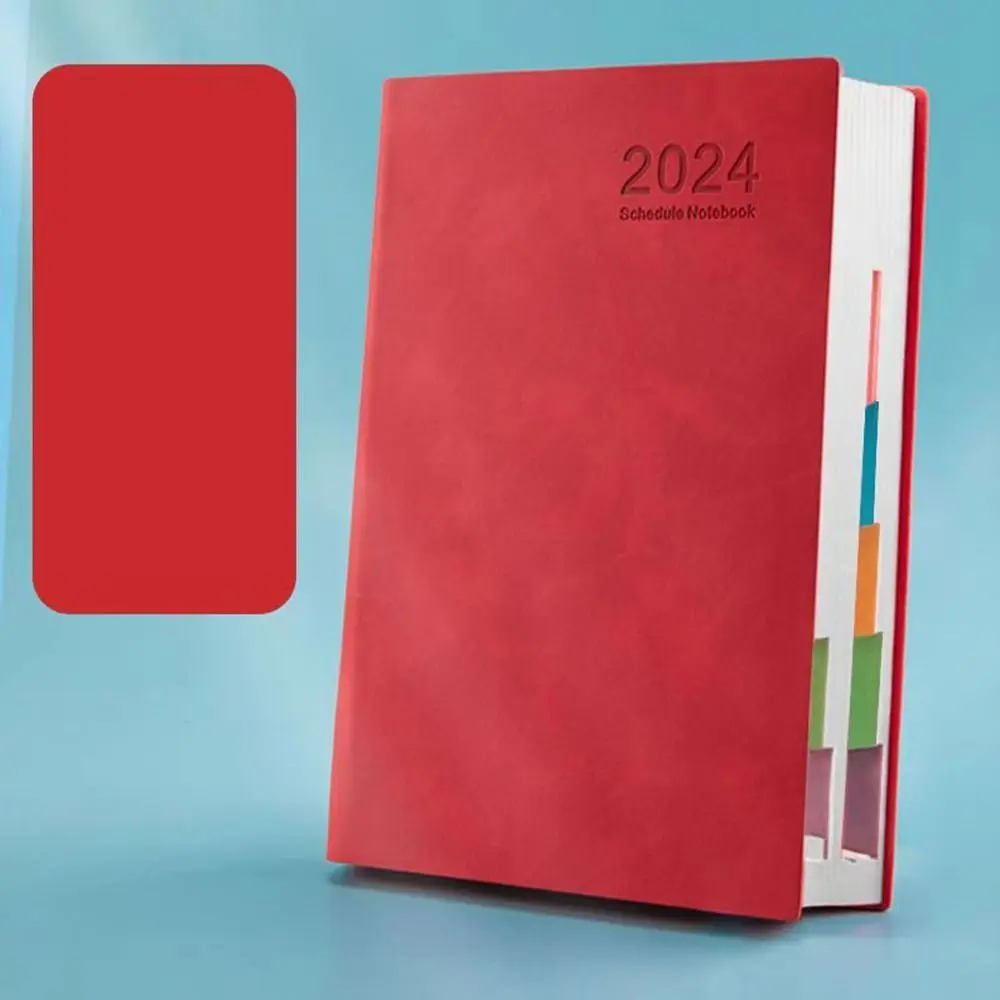 메모 작성 일정 2024 A5 노트북 할 일 목록, 시간 정리함 플래너, 일기 수첩, 저널 일정 플래너, 일기 메모장