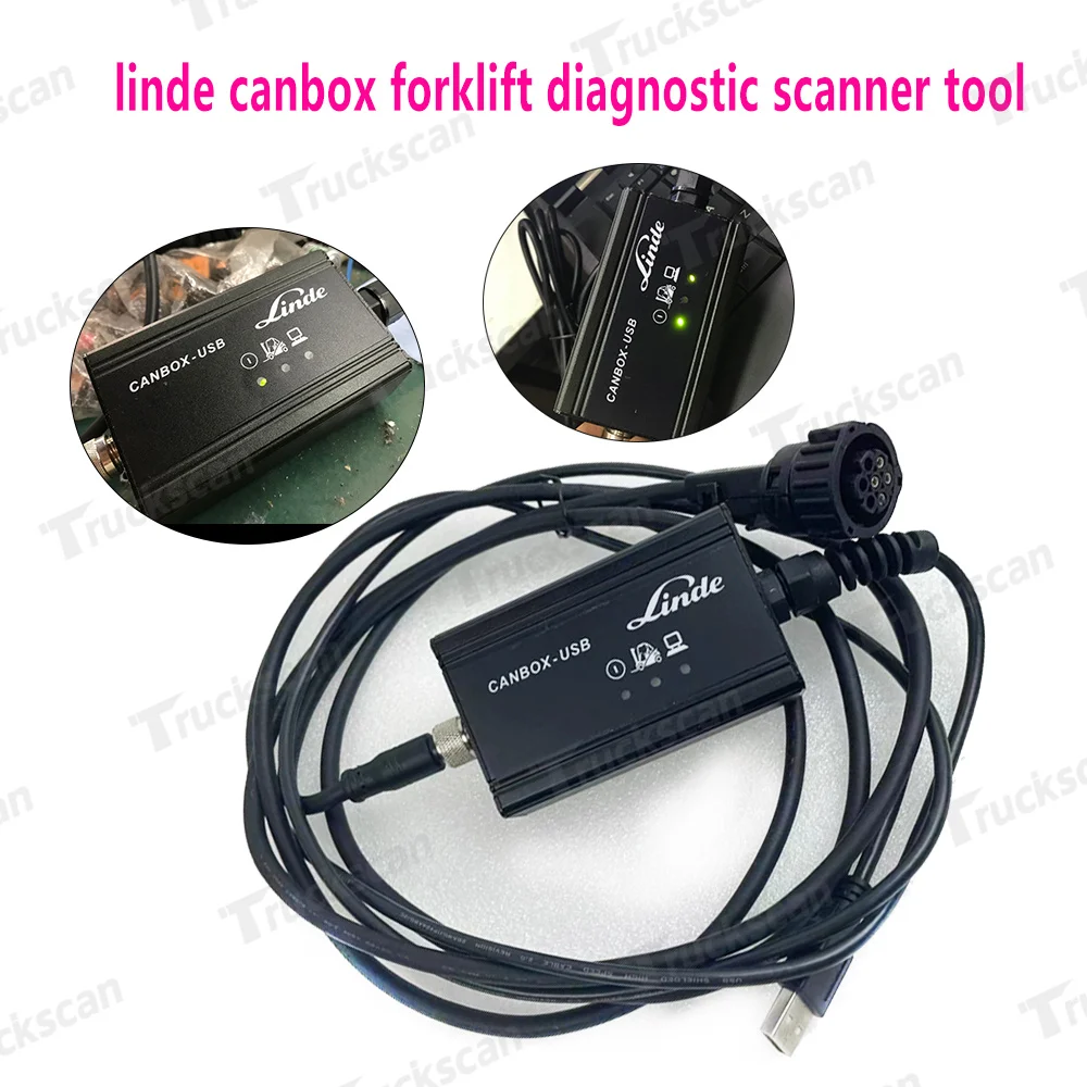 

For LINDE LSG Linde Forklift Truck Diagnostic Tool Forklift Linde Canbox Doctor Diagnostic scanner Linde Pathfinder Software