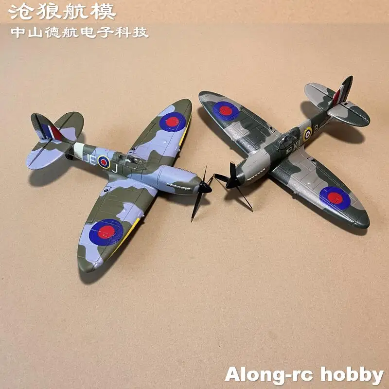 Volantex rc 761-12  Spitfire Fighter 400mm Wing Span 2.4G Remote Control Aircraft RTF One Stunt Gift XPILOT STABILIZATION SYSTEM 4
