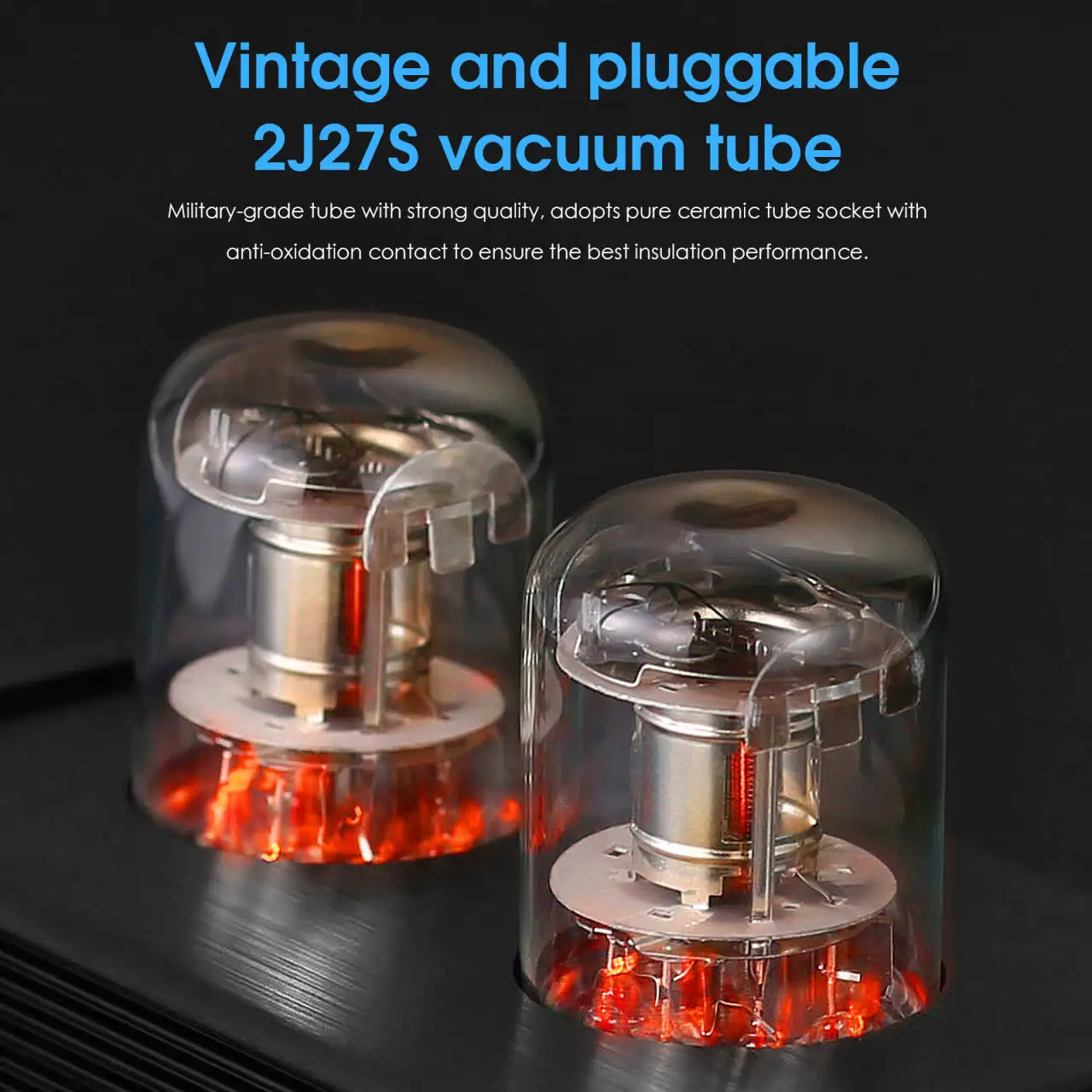 Douk Audio E6 Direct Heated Vacuum Tube Preamp Class A Stereo Audio Pre-Amplifier 5