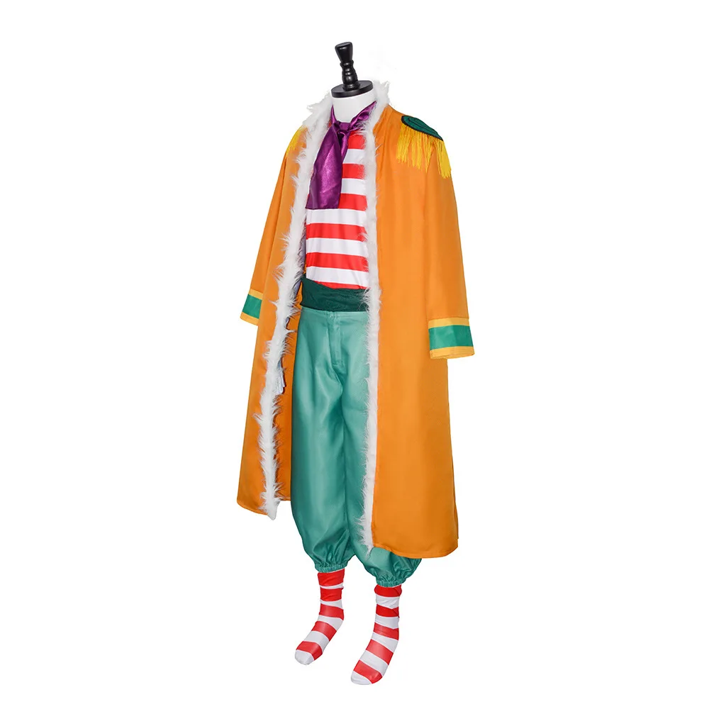 One Piece: Buggy | Orange Cosplay Costume 27 One Piece Buggy Cosplay Costume for Men (Unofficial)