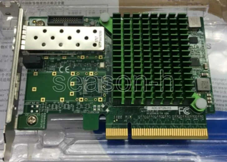 

AOC-STGN-I1S однопортовая карта Ethernet 82599EN 10GbE 10GBase-X