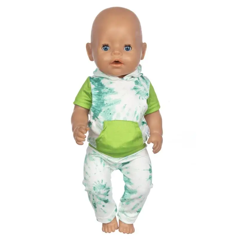 Doll Clothes 1pcs Fashion Doll Jump Suits For 17 Inch Baby Doll 43cm Reborn Baby Clothes