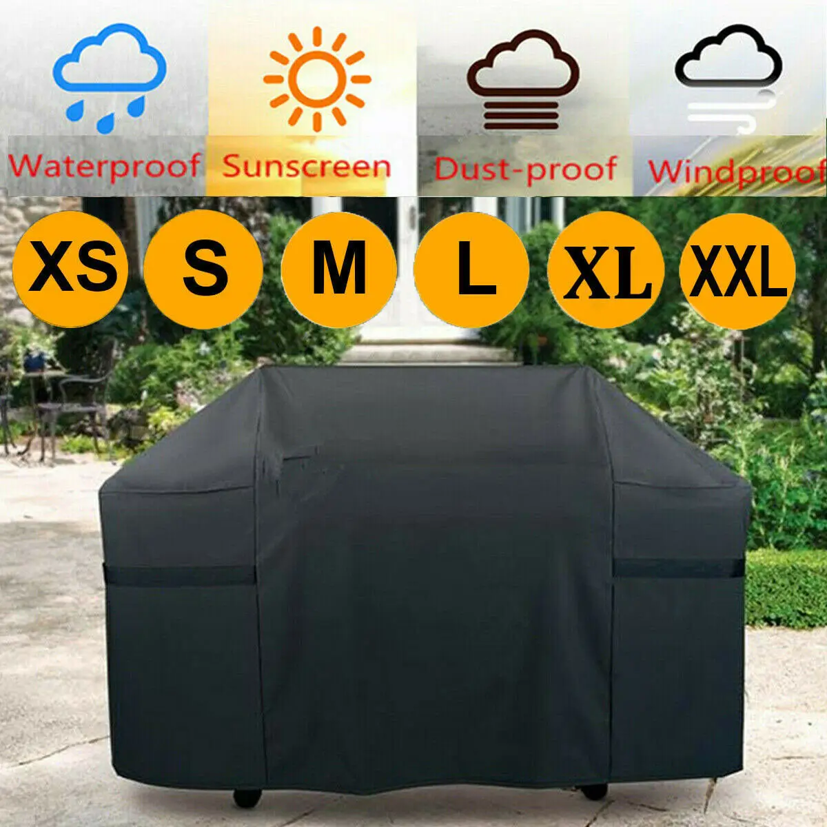 Acheter Housse de Protection pour barbecue en tissu électrique, Anti-pluie,  étanche, Anti-poussière, pour l'extérieur