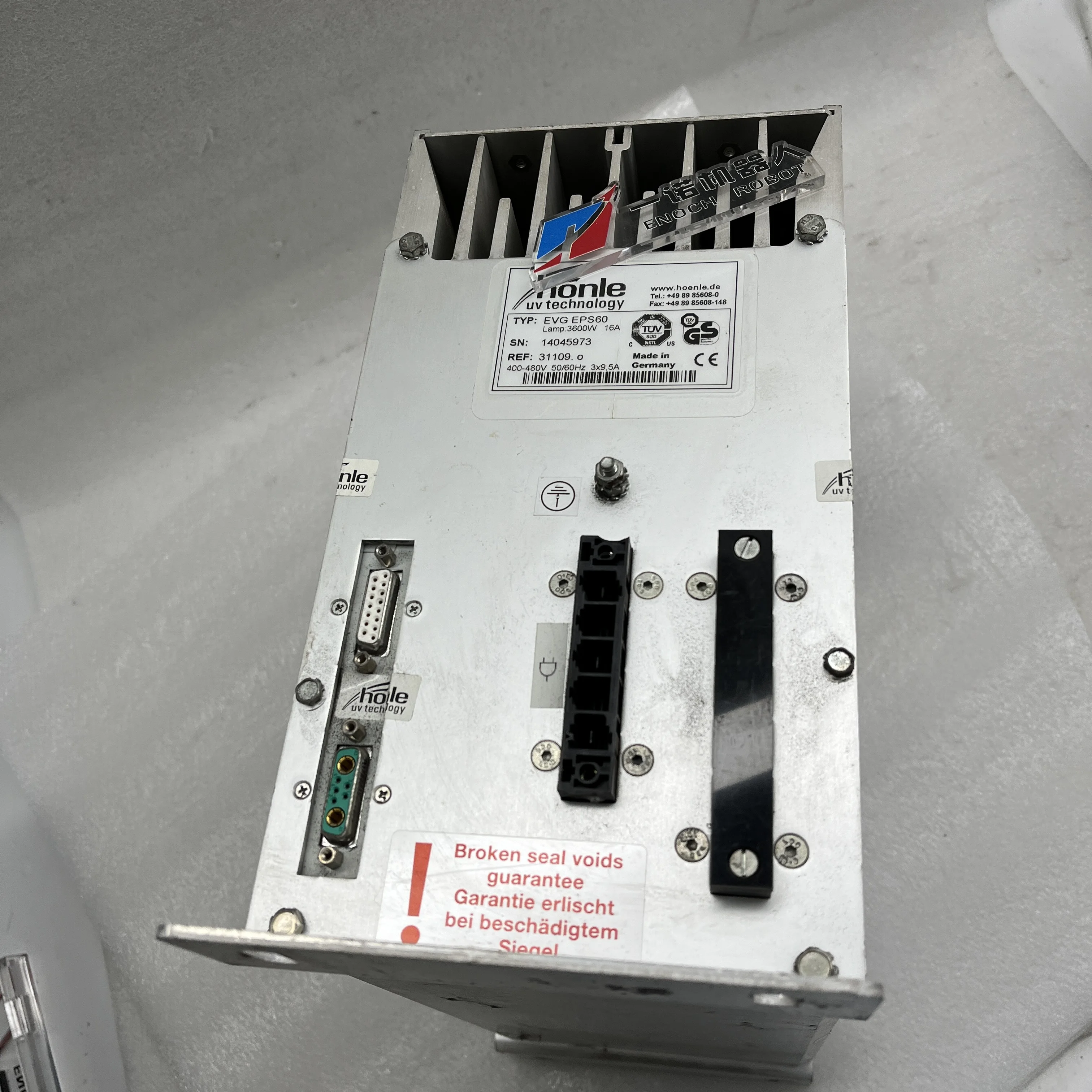 EVG EPS technology EVG EPS60 LAMP 3600w 16A Power Supply Test in good condition