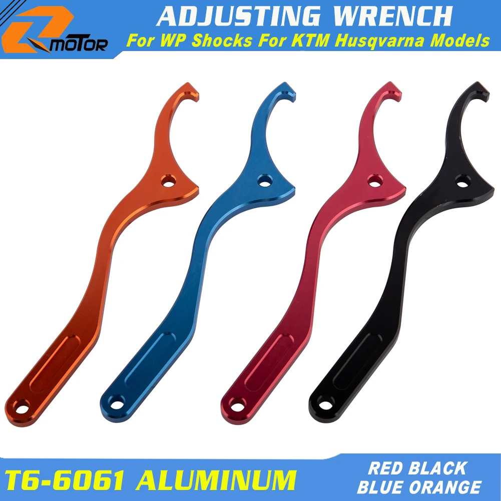 CNC Rear Damping Shock Absorber Spanner Wrench Tool For KTM SX SXF XC XCF EXC Husqvarna TE FE TC FC TX FX 125-501 Models