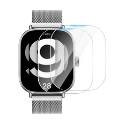 Premium HD Tempered Glass Screen Protector - Anti-Scratch Protective Film - Xiaomi Redmi Watch 4 (2 Pieces)