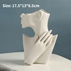Woman Body Model Vase Nordic Style Ceramic Modern Body Art Vase Home Decor Creative Flower Pot Living Room Decoration Vases 6