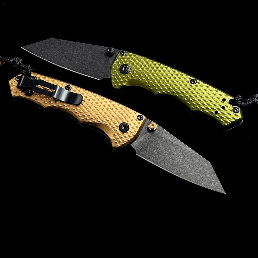 BM 290BK-2 Full Immunity Folding Knife 2.49 "CPM-M4 Blade Aluminum Handles Outdoor Camping Hunting EDC 940 535 533 axis knife