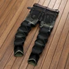High Quality Straight Denim Brand Motorcycle Jeans Plus Size men's Jeans Ripped Jeans New Style 4