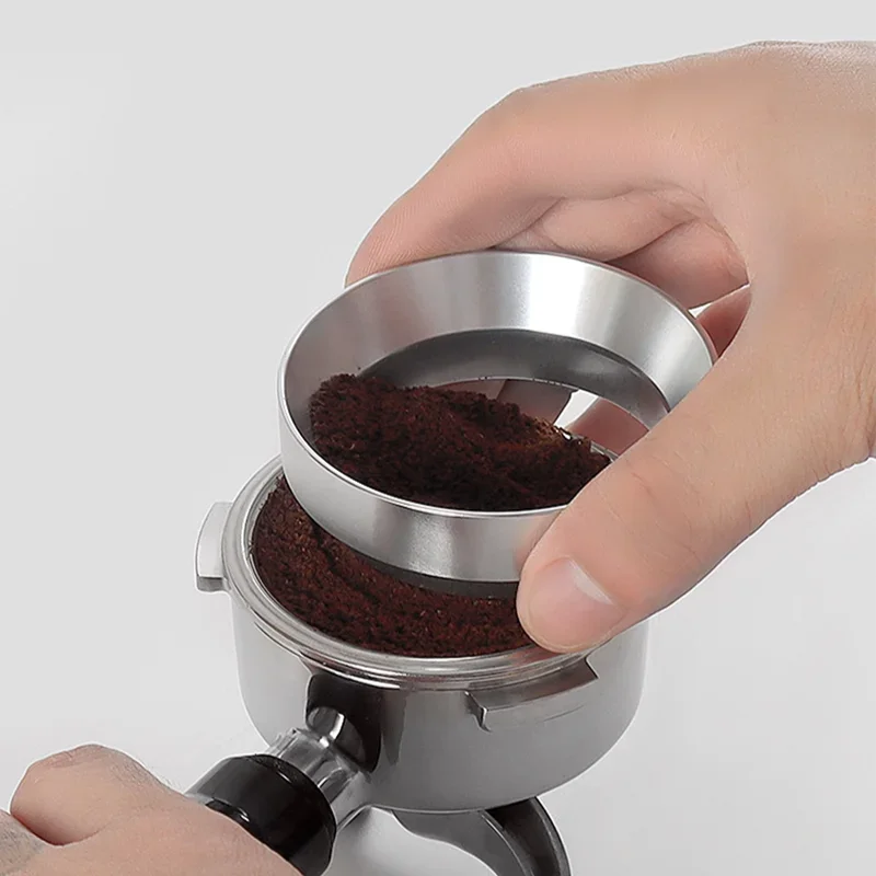 Precision Coffee Dosing Ring with Anti-Fly Design