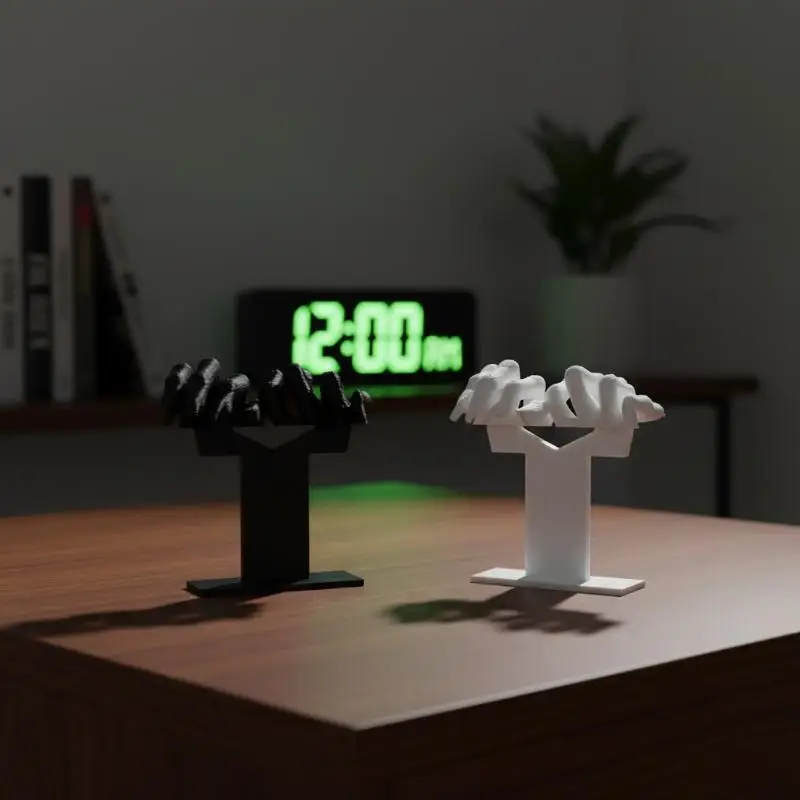 2개의 창의적인 북마크, 독특하고 개인화된 3D 프린팅 페이지 마크, 공포 분위기 디자인, 내구성 있는 소재
