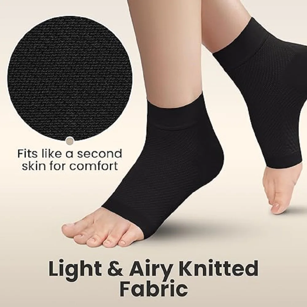Ankle Support Compression Socks 1Pair Women Men Ankle Brace Foot Brace