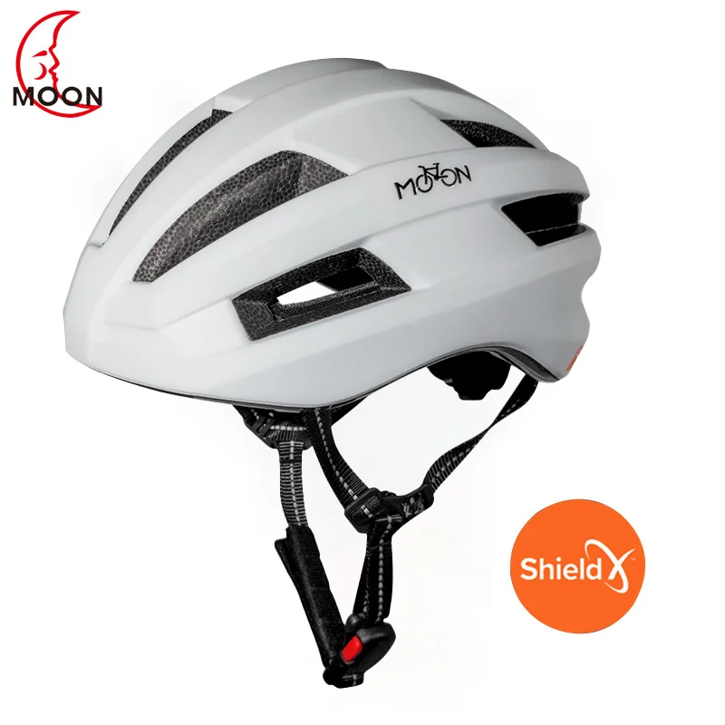 Moon Professional Mtb Riding Helmet Per Uomo Donna Sxt System Road Mountain Bike Shield-X Scarico Casco Protezione Sicura Mips