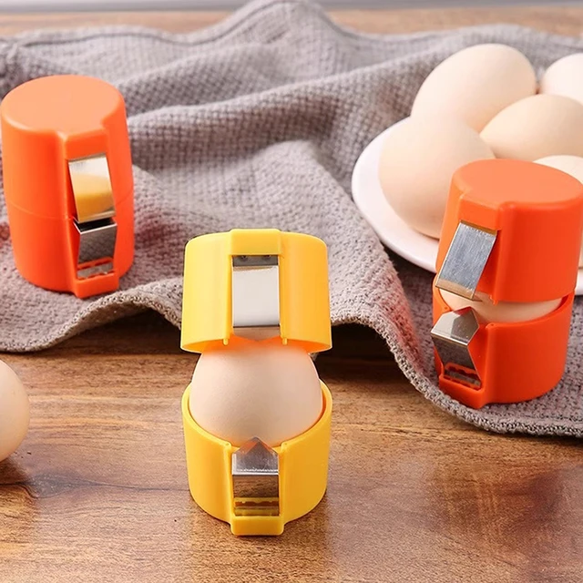 Eggshell Separator Handheld Eggshell Opener Household Egg Cutting Tool Portable Egg Cracking Tool For Home Kitchen Baking 4
