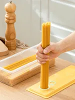 Sealed Kitchen Noodle Spaghetti Container Refrigerator Fresh-Keeping Storage Box Plastic Reusable Refrigerator Organizer Boxes 2