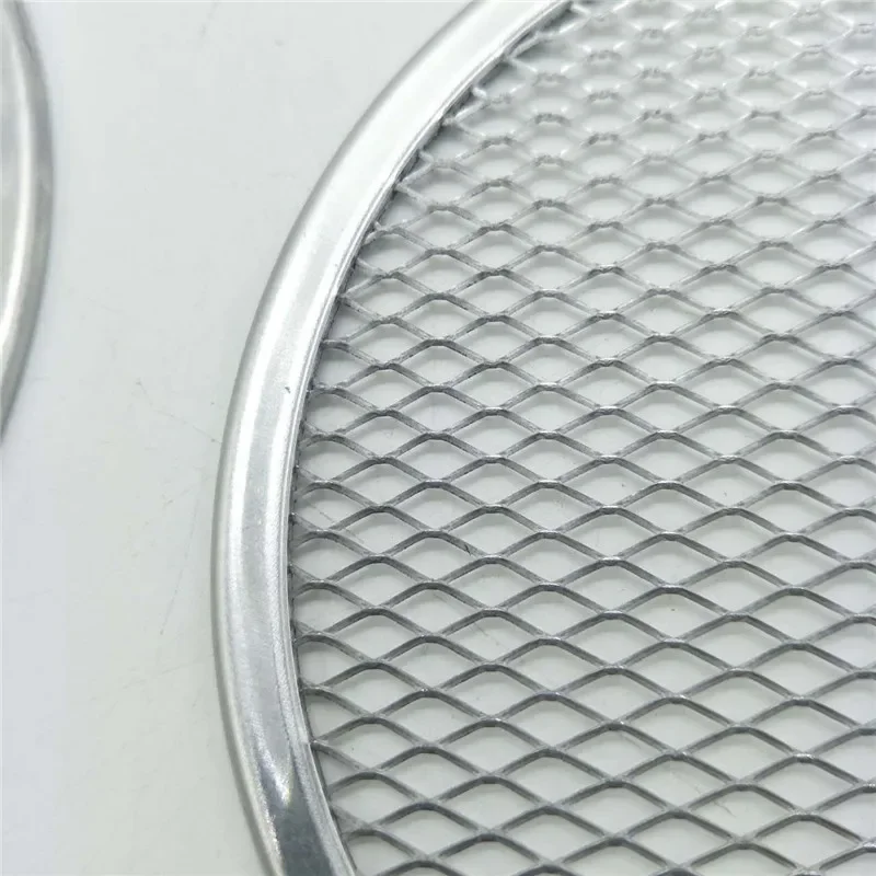 Pizza Screen Pan Baking Tray Pizza Pan Peel Stone 10/12inch Aluminum Metal Net Bakeware Kitchen Tools pizza peel pizza bakeware
