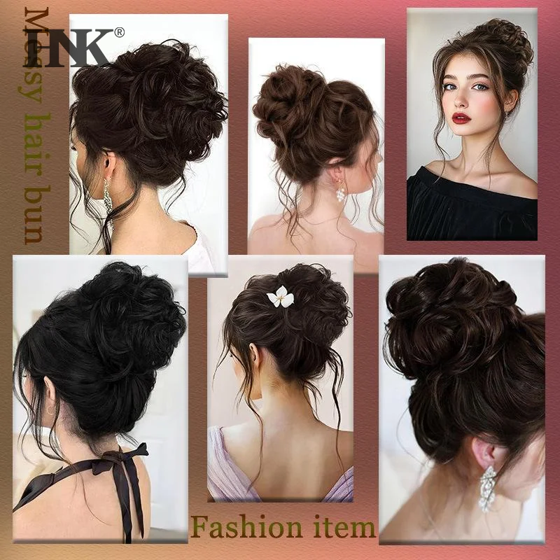 Coda di Cavallo Sintetica con Clip, Capelli Ricci Naturali e Voluminosi, Accessorio per Capelli da Donna, Strumento di Styling Realistico per Aumentare il Volume - immagine 4
