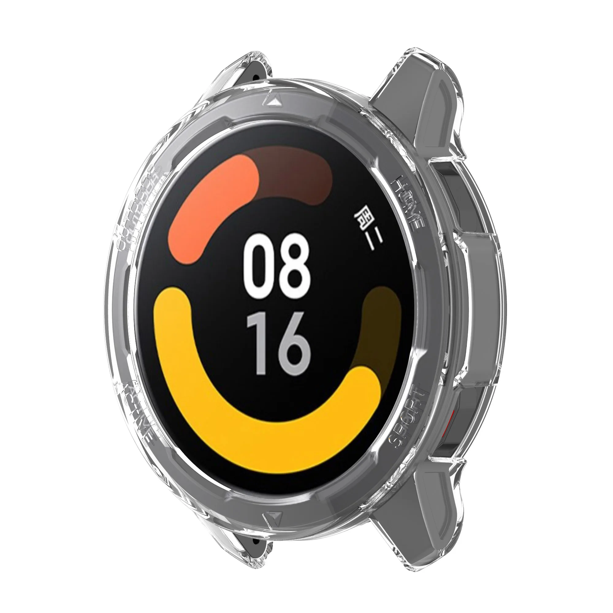 Durable TPU Silicone Protector Case for Xiaomi Mi Watch S1 Active and Mi Watch Color 2