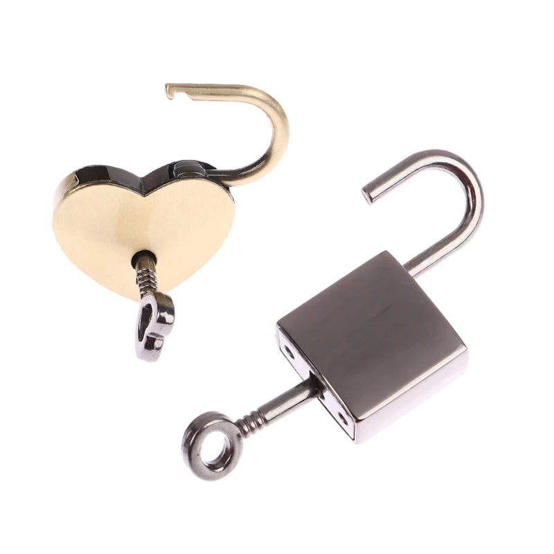 Mini Keyed Padlocks Bag Suitcase Luggage Box Key Lock With Key