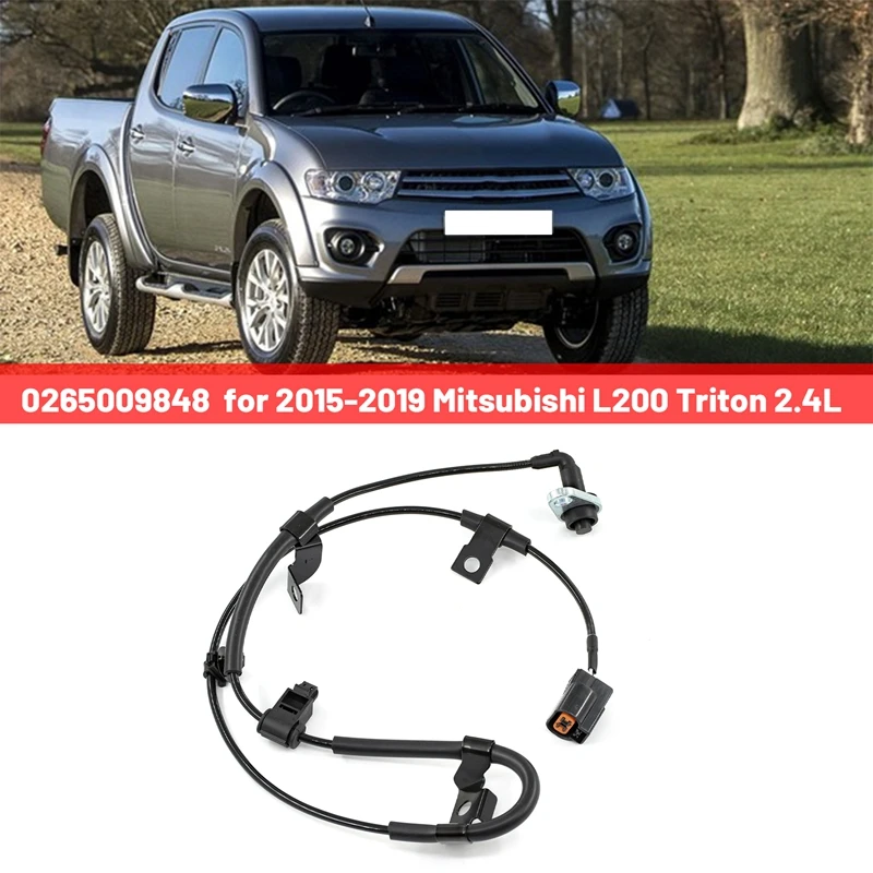 

0265009848 Rear Left Anti-Lock Sensor Replacement For 2015-2019 Mitsubishi L200 Triton 2.4L
