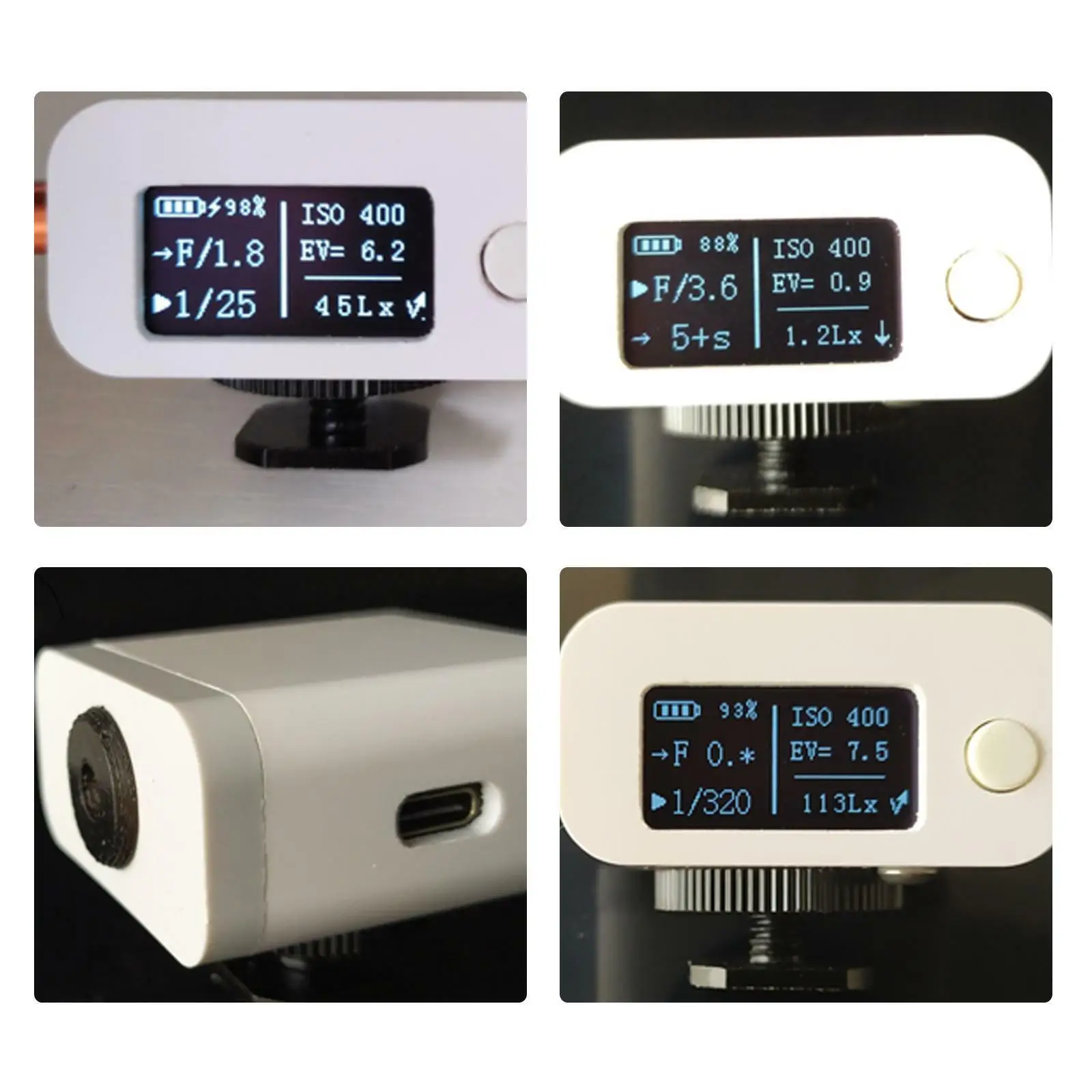 Description Picture 5 of itemSet-top Reflection Light Meter Film Photography Cold Shoe Fixing Cameras Photograph Camera With Charger