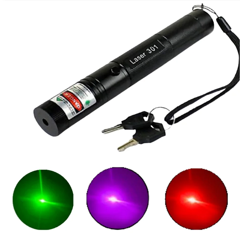 Hot Sale 532nm 5mw Green Laser Tactical Sight Pointer 301 Pointer High