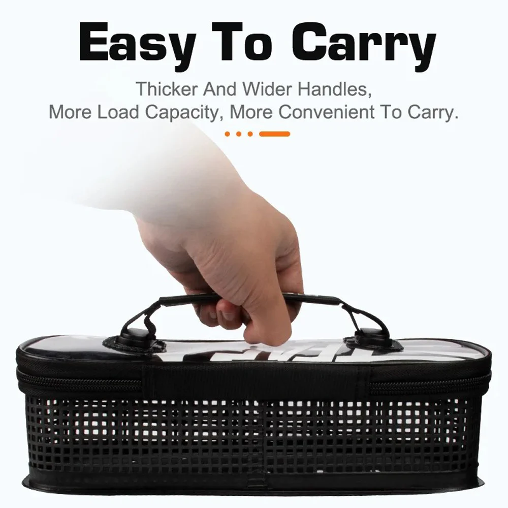 Weight Metal Lure Storage Box Large Capacity Outdoor Waterproof