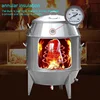 Charcoal Roast Duck Oven Commercial Stainless Steel Meat Roasting Stove Double Layer Heat Preservation Duck Goose Roaster 90CM 1