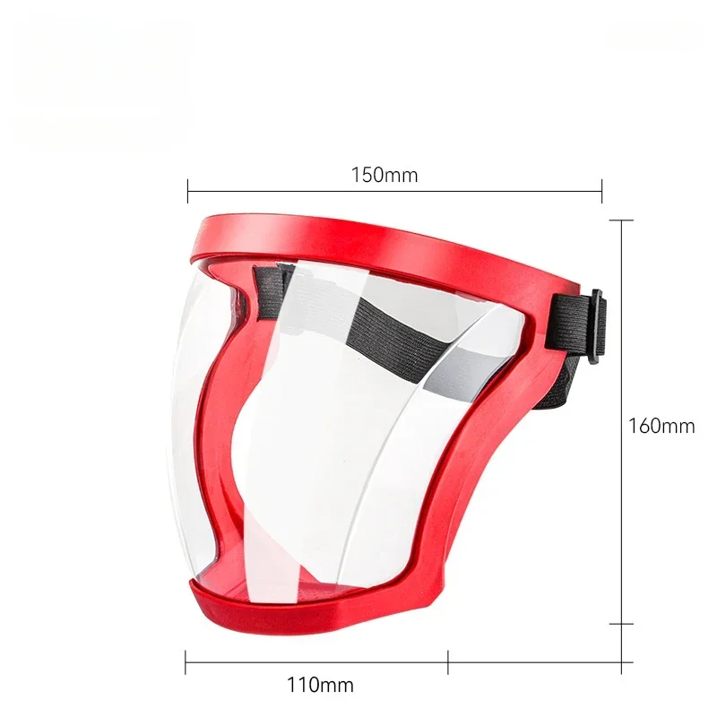 Kids Protect Full Face Shield Transparent Security Shield Oil-splash Kitchen Tools Anti-fog Head Cover Work Protection Mask face protector