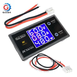 Digital LCD Power Measurement Meter with Voltage, Current, and Watt Detection (DC 0 - 100V 10A 999W)