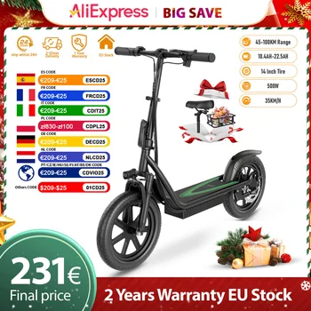 JUICEASE ESBS/ESBS PRO 500W Scooter Elettrico 10.4/22.5AH Batteria Potente Scooter 45-100KM Gamma Massima Smart Monopattino Elettrico