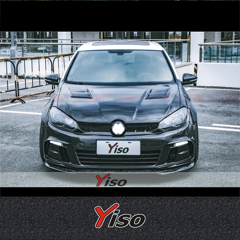 Voor Vw Golf 6 Gti R20 R Volkswagen Golf 6 Gti R20 R Gemodificeerde Koolstofvezel Aspec Kap