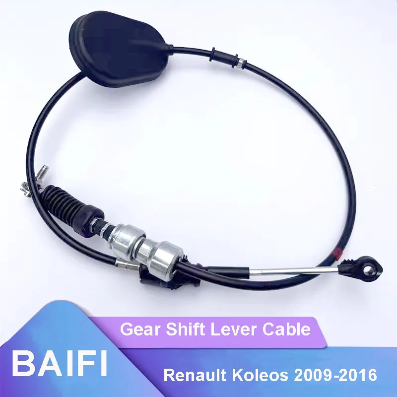 BAIFI Genuine Transmission Gear Shift Lever Cable 34935-JY20A 34935JY20A For Renault Koleos 2009-