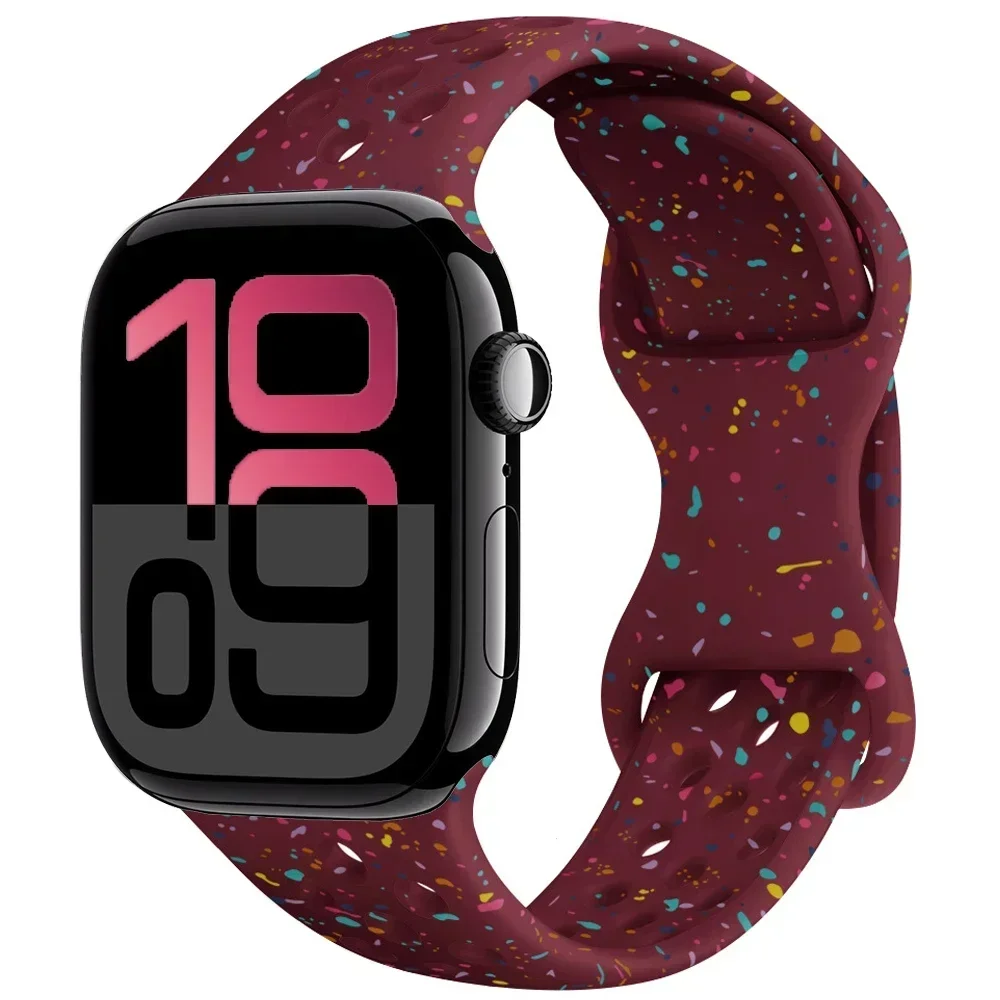 Premium Silicone Replacement Band for Apple Watch - Versatile and Stylish Strap Bracelet