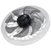 Silent Electric Fan with Light with Converter Extender Ceiling Fan Light 4 Speeds AC 85V-265V for Living Room Study Room Kitchen 6