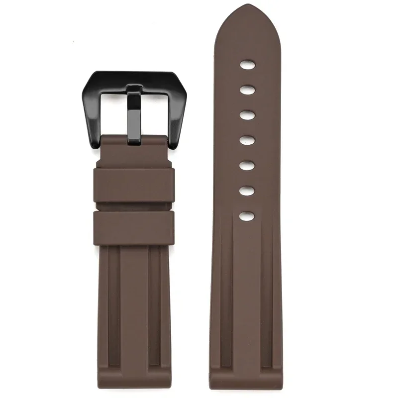 Waterproof Silicone Rubber Strap for Men - Sporty Diving Watch Band Accessories