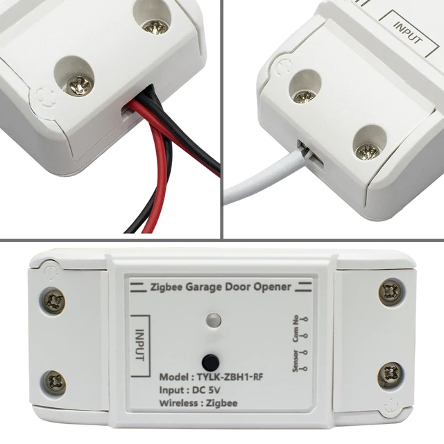 LoraTap Wifi Verbonden Garagedeuropener, Intelligente Deurschakelaar Compatibel Met Google Home Alexa Afstandsbediening Slimme Module Kits Voor Schuifpoort 831498746