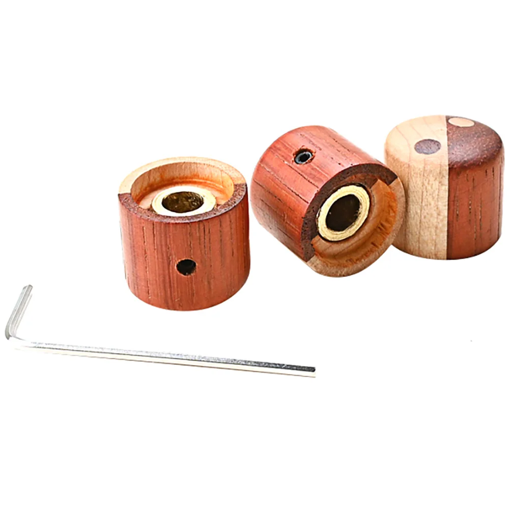 

Guitar Knob Volume Knobs Bass Control Caps Electric Potentiometer Sound Tone Instrument Wood Metal Professional