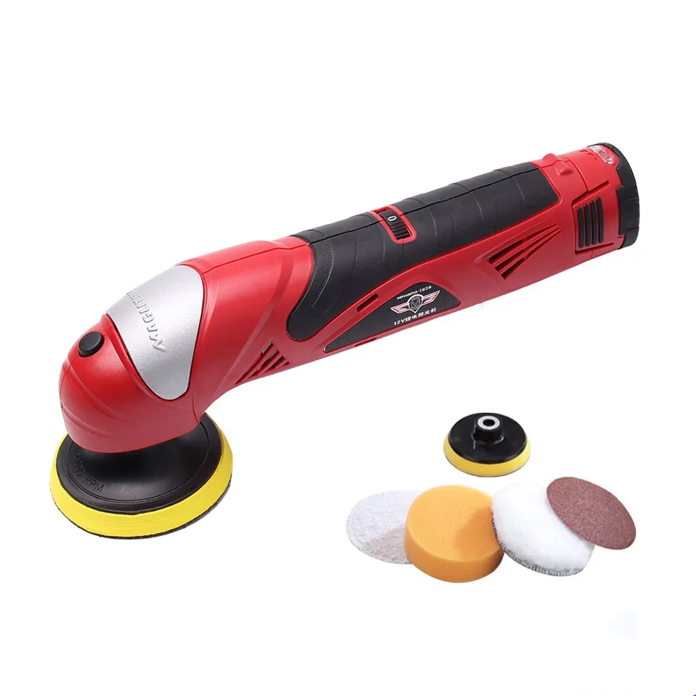 Pulidora con batería de litio para coche, herramienta eléctrica de pulido  de 12V y 2.0Ah, con 5 niveles de ajuste de velocidad, lijadora|polishing  machine|polisher machinecar polisher machine - AliExpress