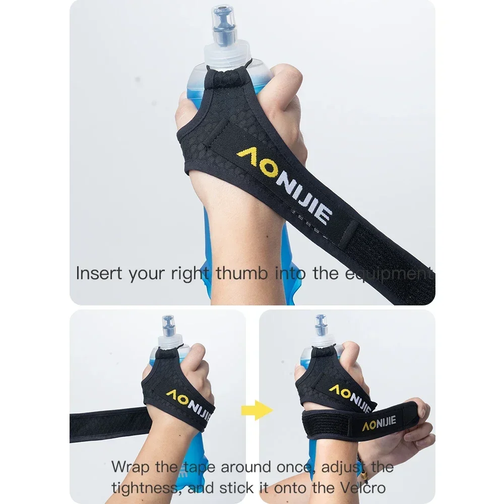 Handheld Water Bottle Bag Simple Lightweight Water Bottle Bag Suitable for Outdoor Marathon Running Equipment