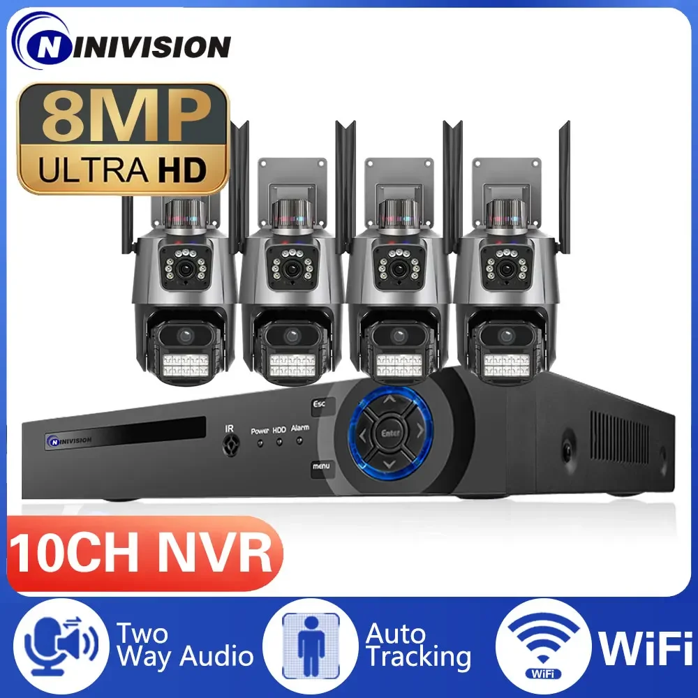 10CH NVR 4Camera
